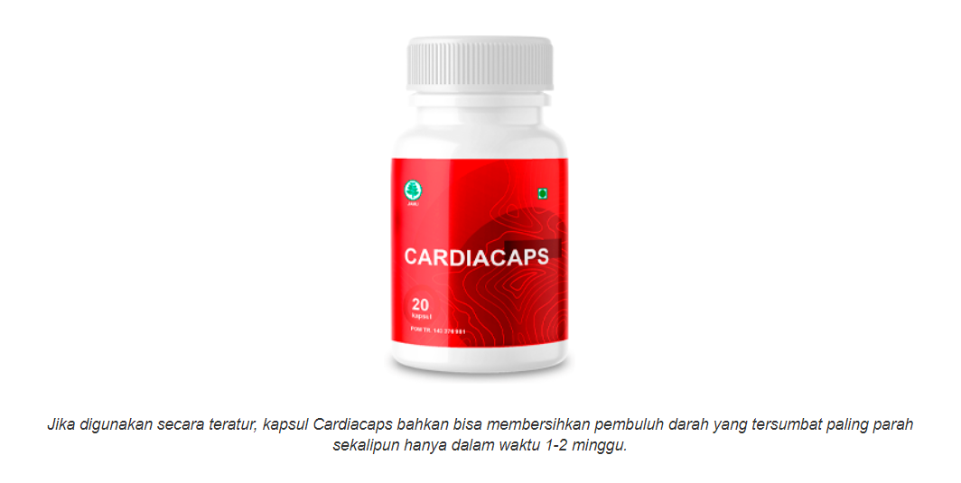 Cardiacaps Kapsul – Mulai Kembali Harga Beat of Your Heart di Indonesia!