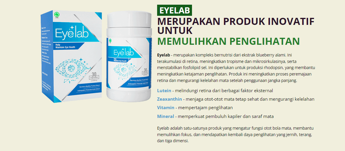 Eyelab Kapsul – 100% Aman Dengan Harga Efektif di Indonesia!