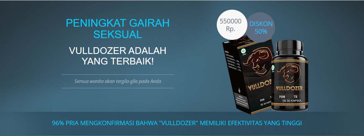 BullDozer Kapsul – Harga Suplemen Potensi Alami di Indonesia!