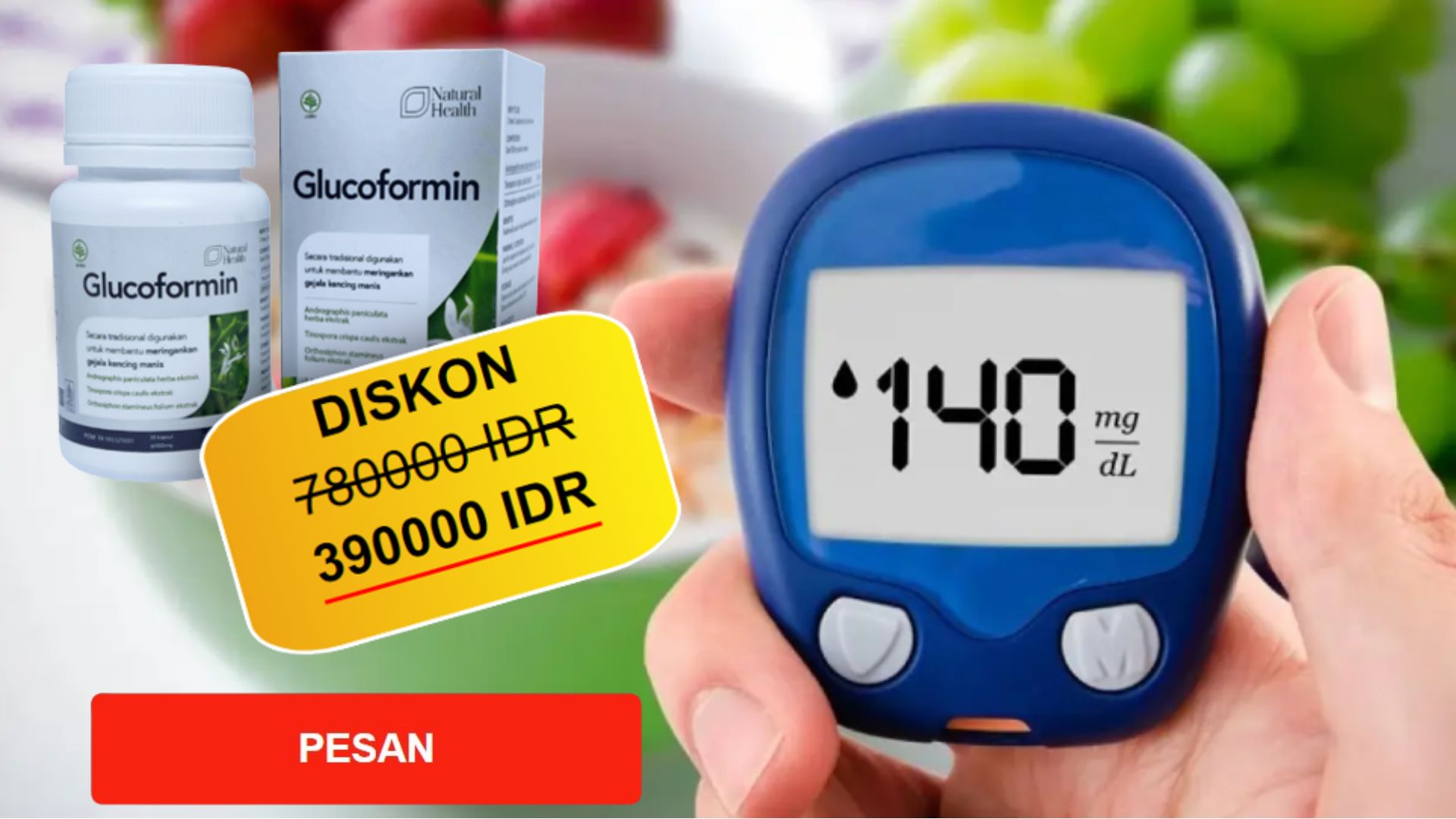Glucoformin Ulasan di Indonesia