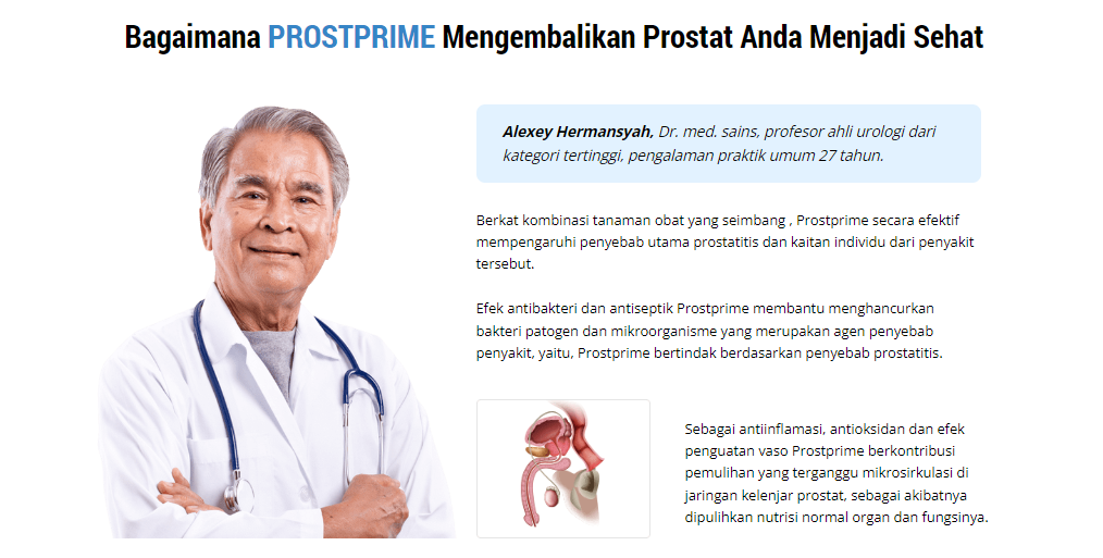 Prostprime Kapsul – Efektif untuk Prostatitis & Kejantanan! Ulasan