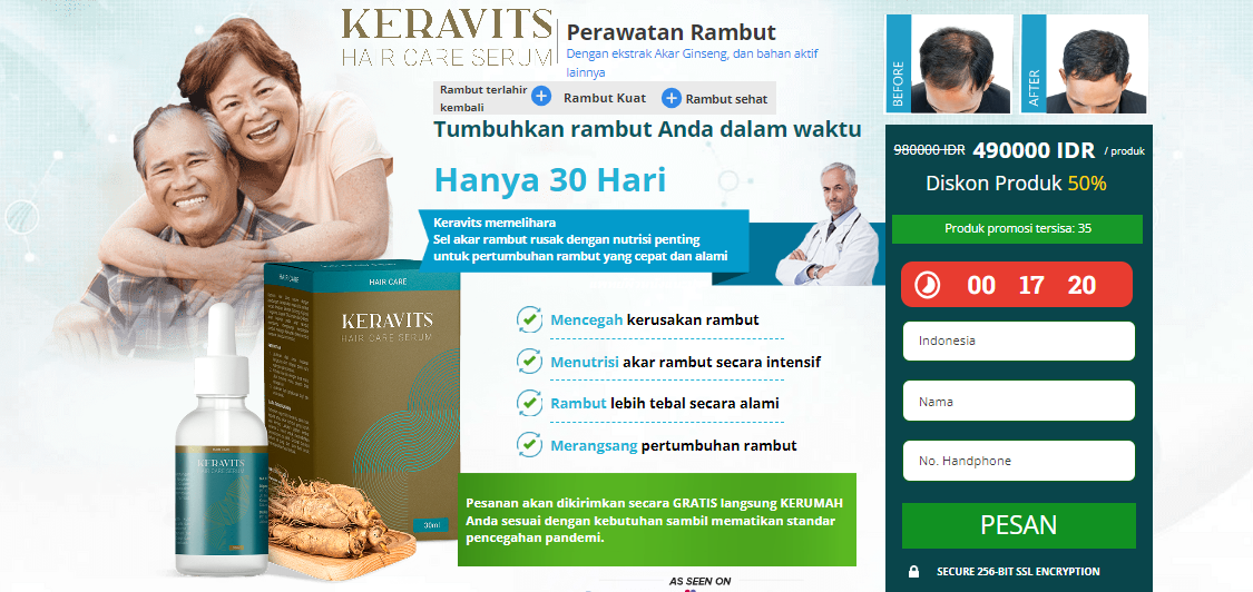 Keravits Serum Indonesia